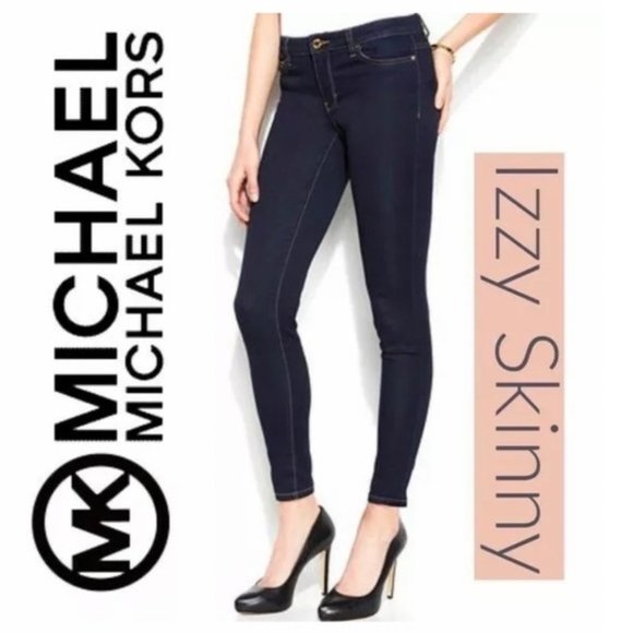 MICHAEL Michael Kors Denim - MICHAEL Michael Kors Mid-Rise Izzy Skinny Jeans